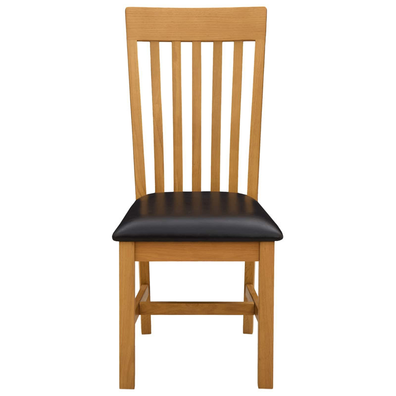 Side Chair in Black, Black