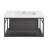 Claire 30" Wall-hung Vanity in Black