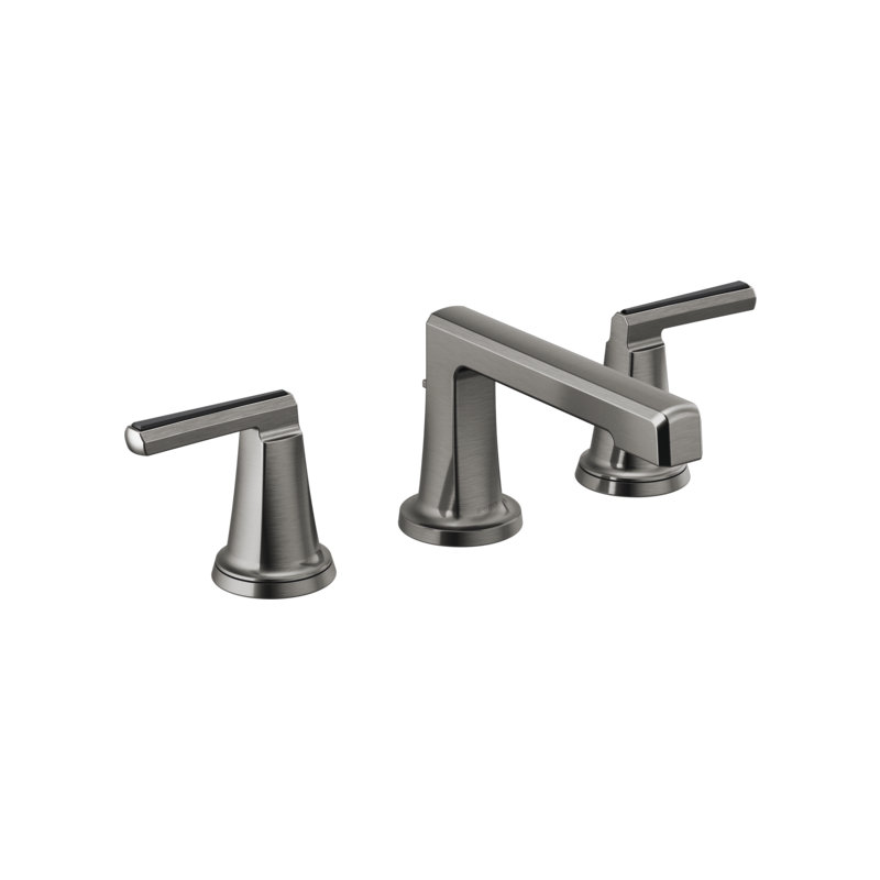 Levoir® Two-Handle Wall Mount Lavatory Faucet, Polished Chrome, Low Lever Handle, 1.5
