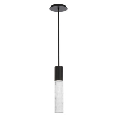 Sleek 1 - Light Black LED Single Pendant