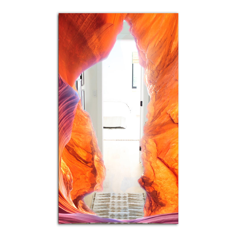 Miroir d'appoint Sky and Antelope Canyon, H 39,4 po x l 29,5 po