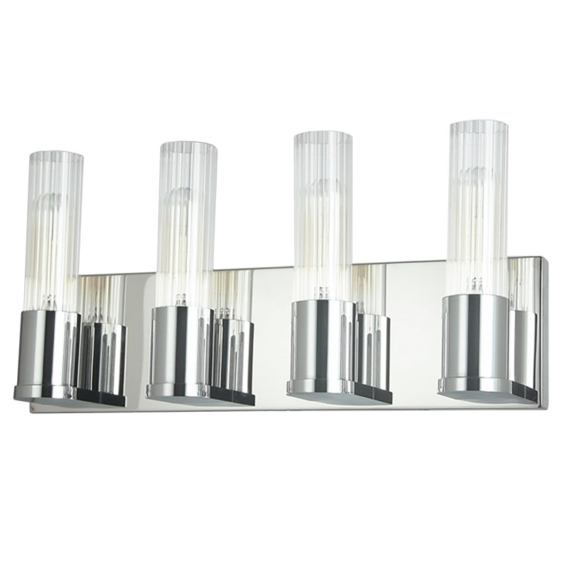 Leanan 4 - Light Dimmable Vanity Light, Polished Chrome