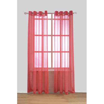 Sheer Curtain Single Panel