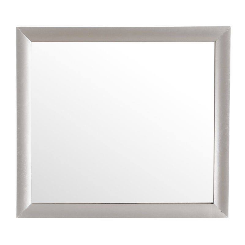Miroir mural chic Chic, Champagne, 39 po x 35 po, Rectangulaire