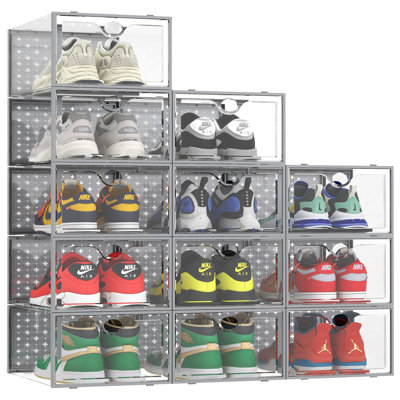 Boîte de rangement pour chaussures 12 pièces