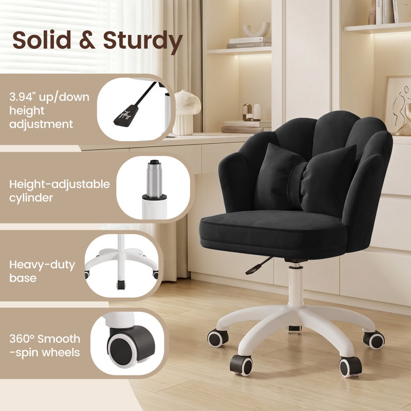 Fairmont Park Office Chair, Black