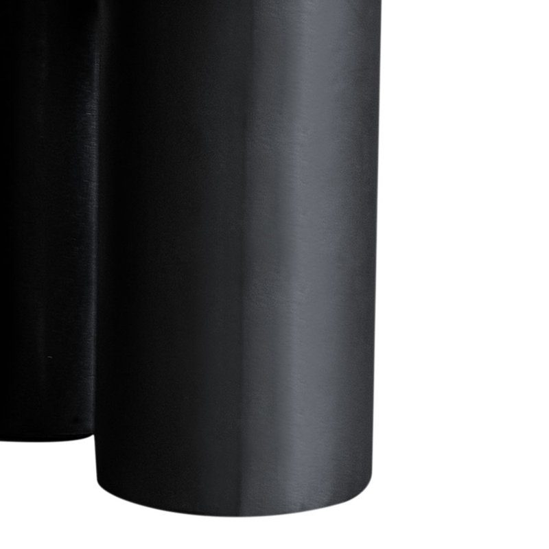 Kathalina Solid Wood Coffee Table, Black