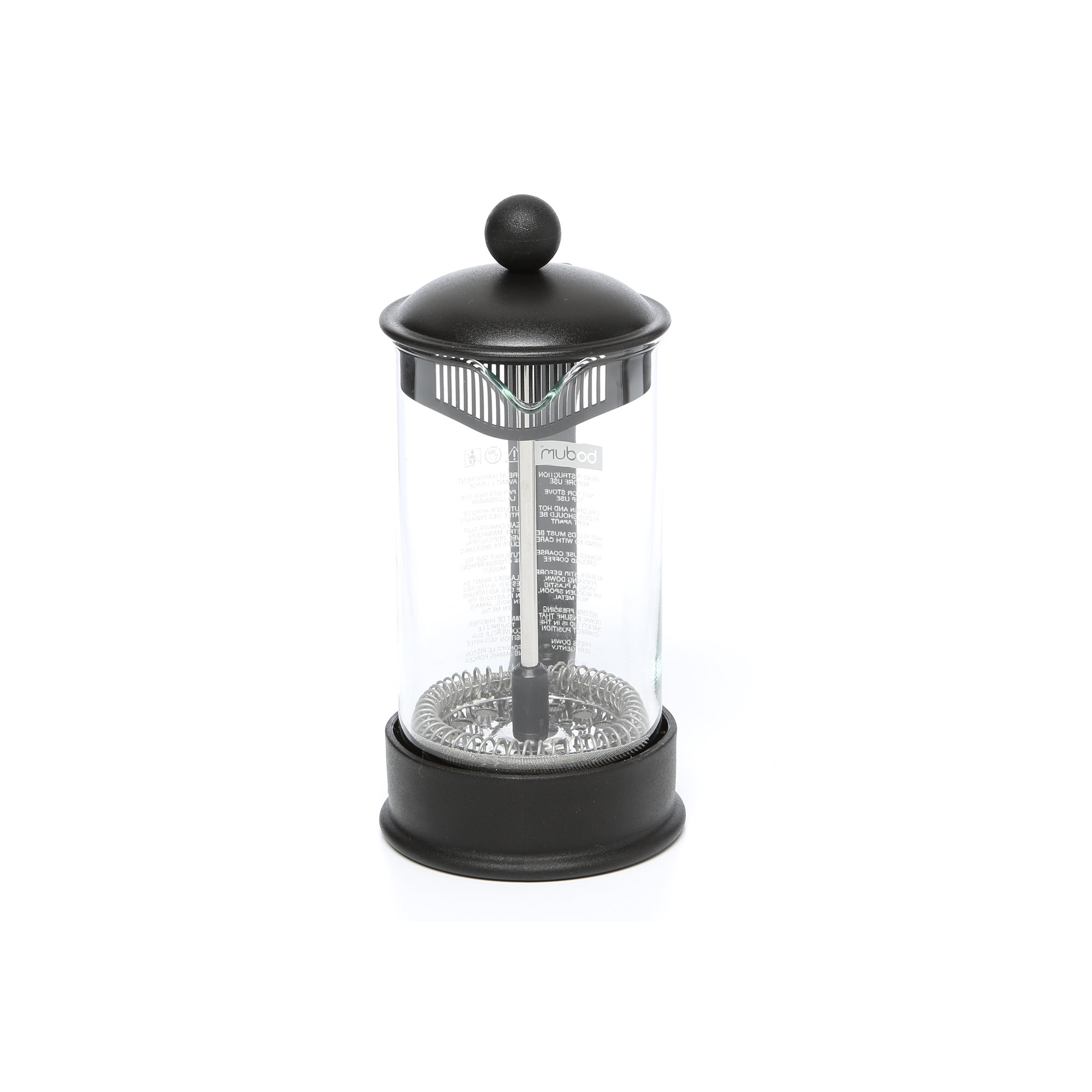 Bodum Brazil French Press Coffee Maker, Capacity 12 oz, Black