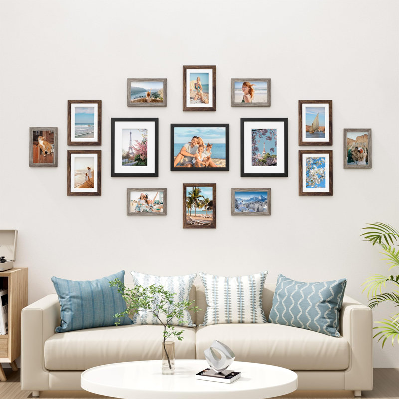 Collage Picture Frame - Frames Included: 15