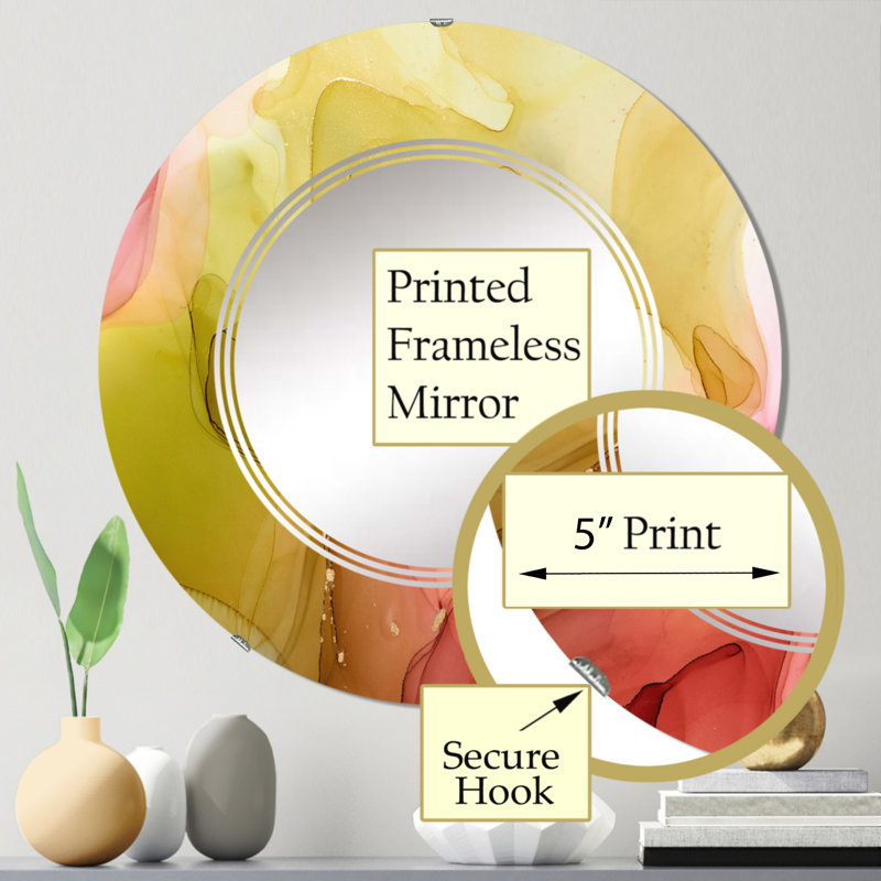 Miroir de salle de bain sans cadre, 24 po x 24 po