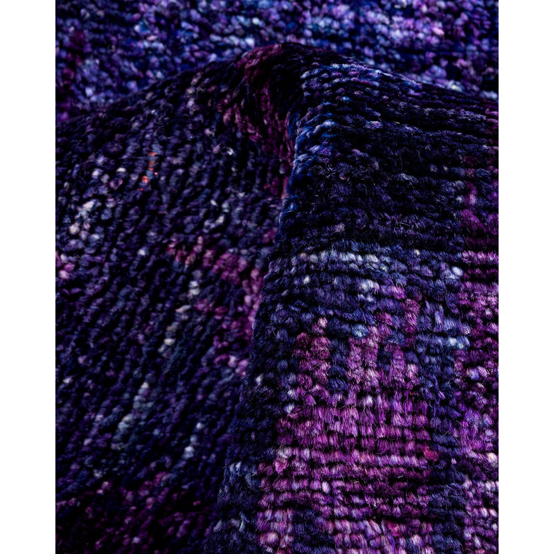 Overyed One-of-a-Kind Runner 2'7" X 6' Hand Knotted Area Rug