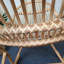 Chaise berçante en rotin Cool