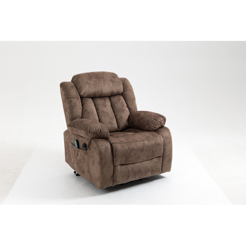 Fauteuil inclinable électrique inclinable inclinable électrique, Brun