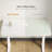 Tempered Glass Top Height Adjustable Standing Desk, Computer Desk with Drawer and USB Charge-1008077183-1006698346