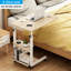 Adjustable Metal Base Computer Desk