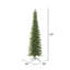 10' H Artificial Fir Christmas Tree