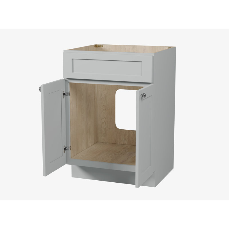 Base de meuble-lavabo 24 po Disar, Gris