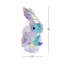 Lapin de Pâques prismatique irisé 8 po - Grignotage