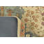 Tapis multicolore en laine touffeté à la main bleu clair-129957395