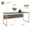 Bureau hybride avec rehausse-328703035