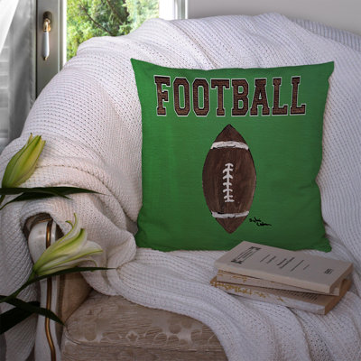 Housse de coussin d'extérieur carré Football