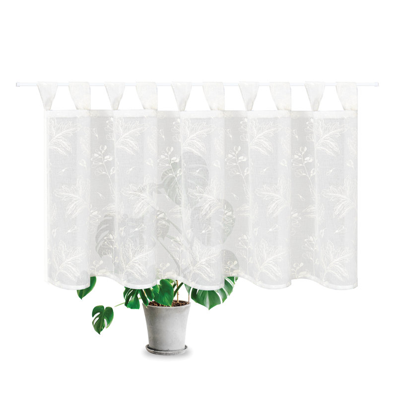 Anab Floral Tailored Kitchen Curtain