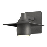 Hood Dark Sky Friendly Outdoor Armed Sconce