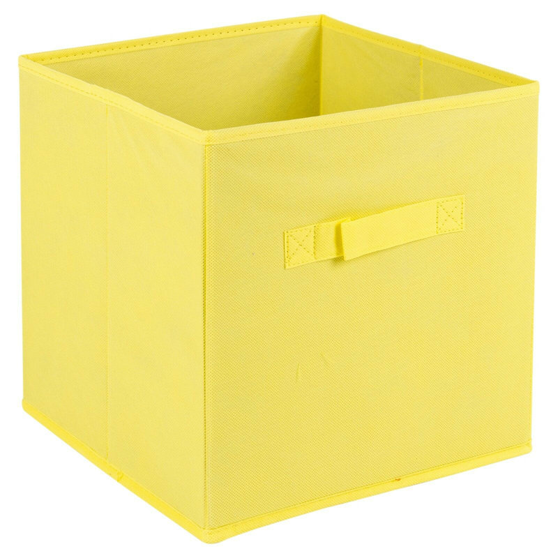 Rebrilliant Fabric Box, Yellow