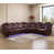 Red Brown Faux Leather