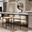 Damie Counter Stool with Metal Frame