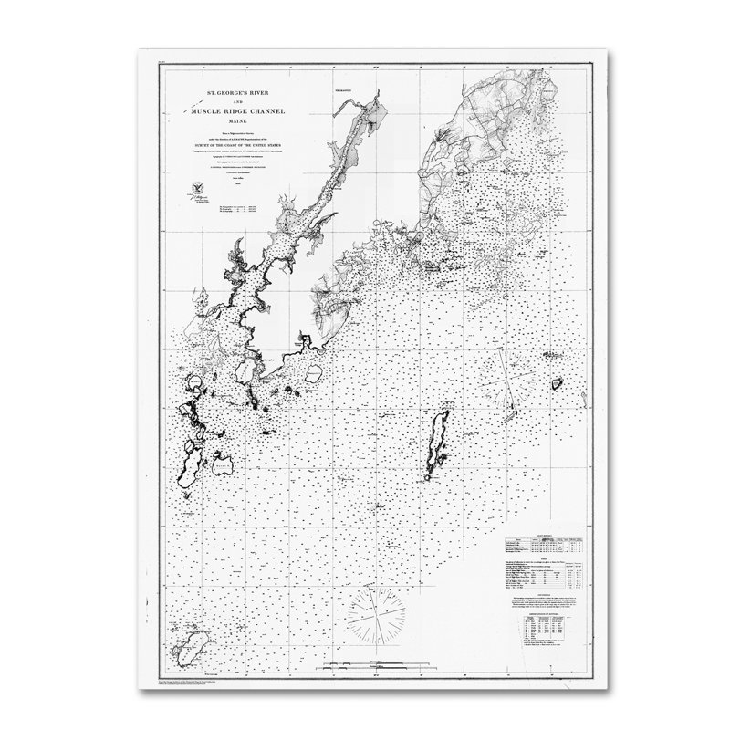 «Map 14» par Kadey, impression sur toile, H 19 po x l 14 po x P 2 po