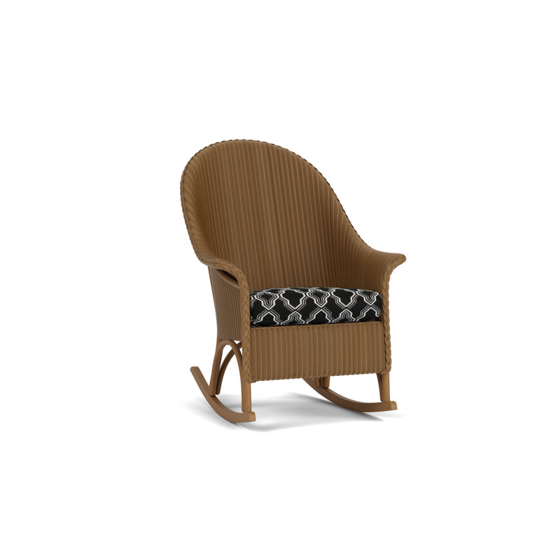 Loom Outdoor Rocker Chair, Canvas Natural, Linen