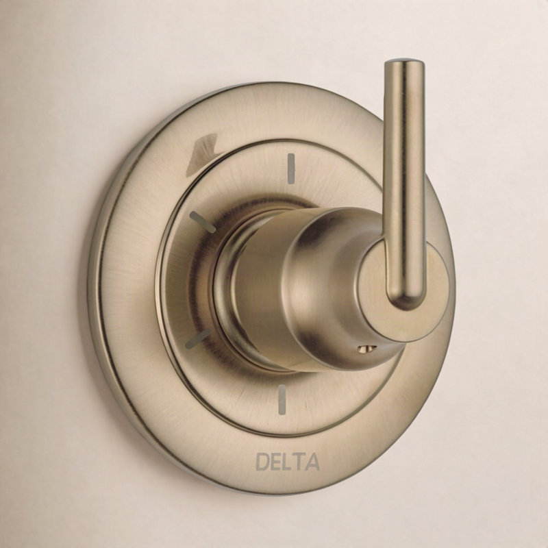 Trinsic® Bathroom Diverter Faucet Trim, Brilliance Champagne Bronze