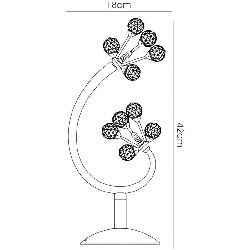 Crystal Novelty Lamp