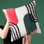 Almyra Abstract Square Throw Cushion-473554693