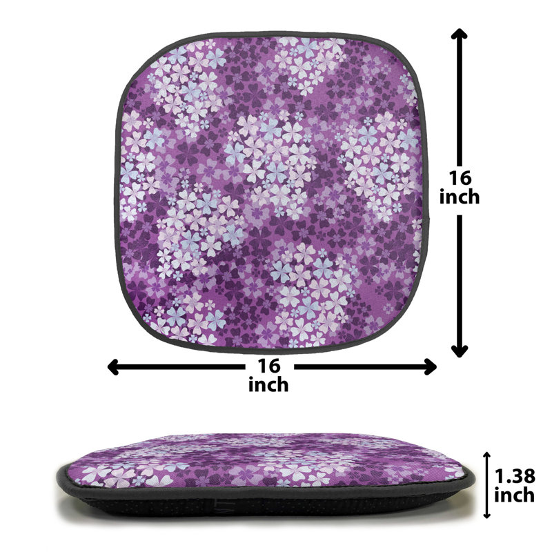 Coussin de siège papillon