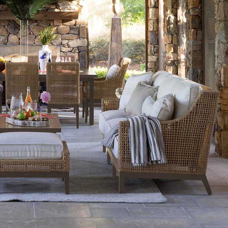 Peninsula Deep Sunbrella Seating Group with Cushions