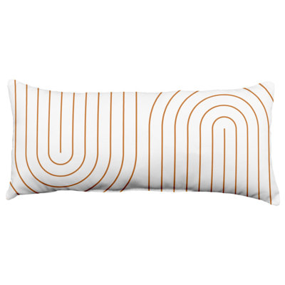 Oreiller géométrique moderne Mid Century