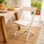 Chaise pliante empilable Latitude Run®-1348827018