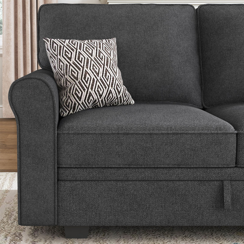 U-shaped Sectional Reversible Storage Sectional Sofa