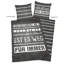 Sprüche Reversible Duvet Cover Set