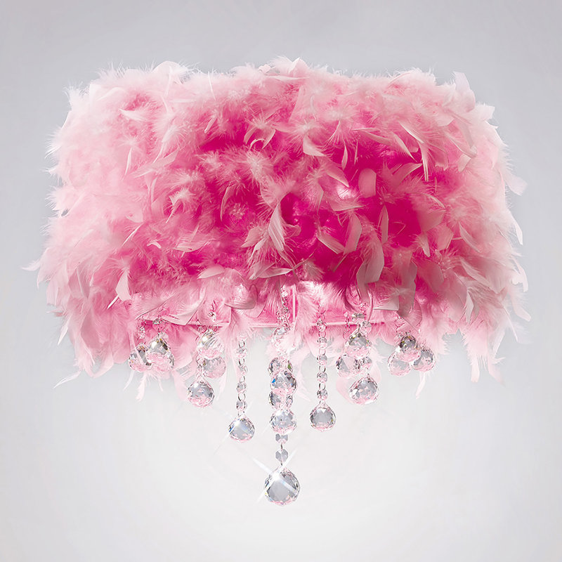 Lopes Flush Mount, Pink