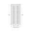 Portes coulissantes pliantes pour garde-robe | Ego 5006 | Ensemble de quincaillerie pour moulures robustes | Portes de garde-robe de chambre en bois massif-99701291-99701308