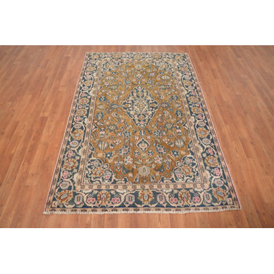 Traditional Wool Floral Rug 4x6