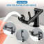 Robinet de meuble-lavabo noir