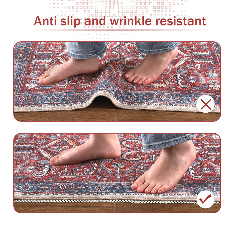 Sous-tapis épais 0,4 po Fruge, Rectangle 6 pi x 9 pi