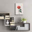 «Rose in raster» par Andreas Magnusson, art mural en verre acrylique-1119314242