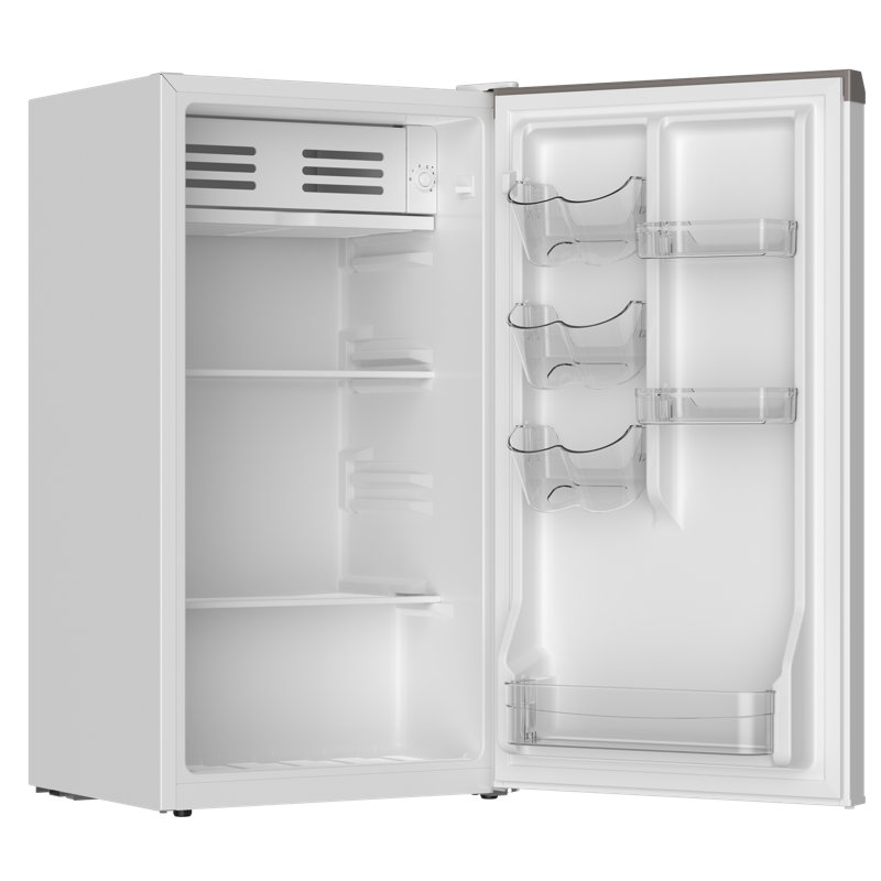 Frigidaire Pi. Réfrigérateur compact avec compartiment refroidisseur, coton, Blanc