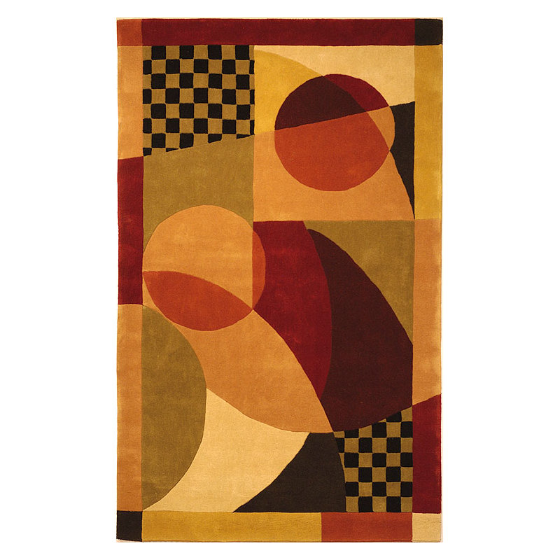 Tufted Sage Area Rug, Rectangle 2' x 3'