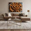 Art mural sur toile, "Desserts Cronuts Brown"-26279469